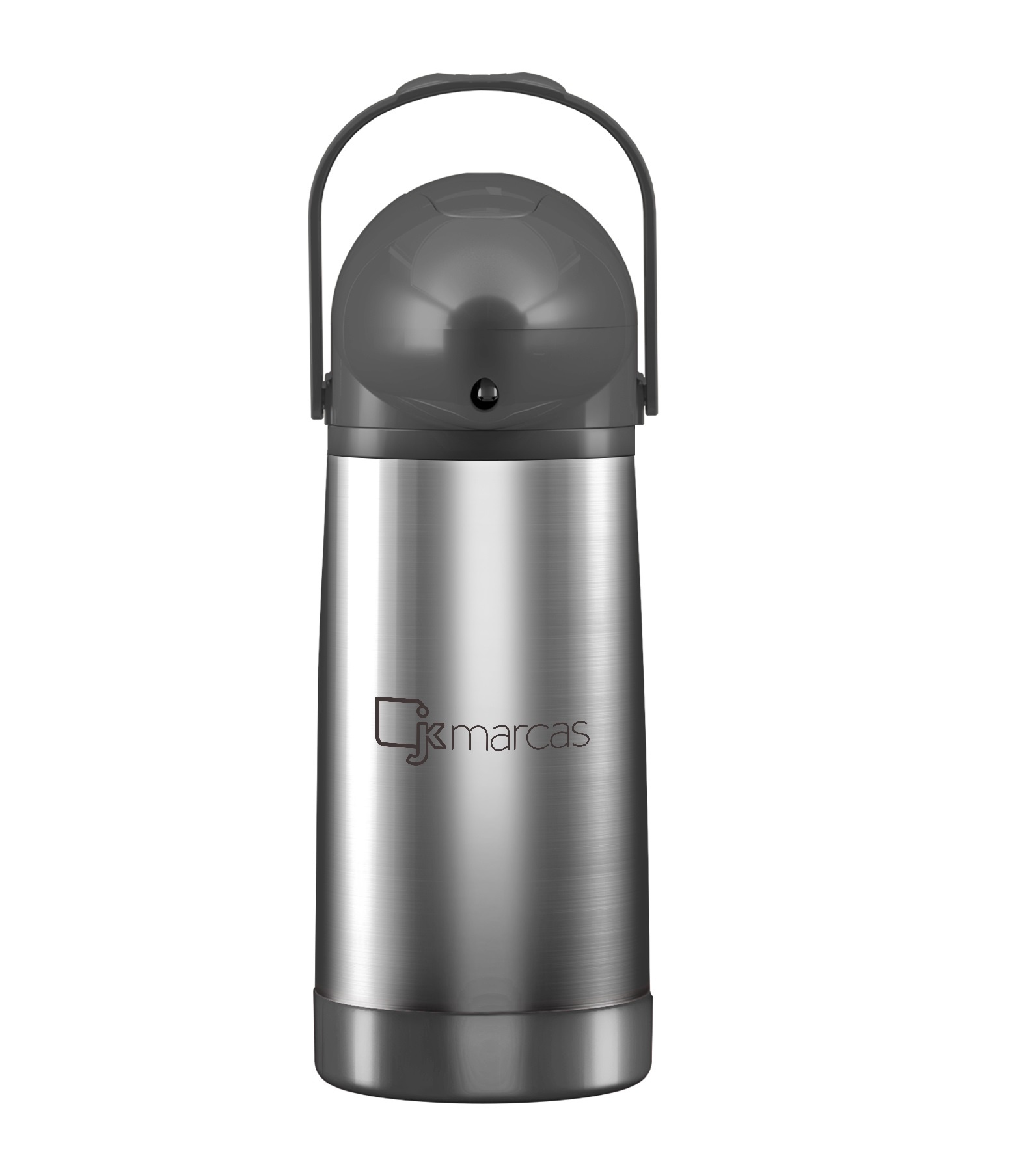 Garrafa Térmica de Pressão Nobile Inox 1 Litro