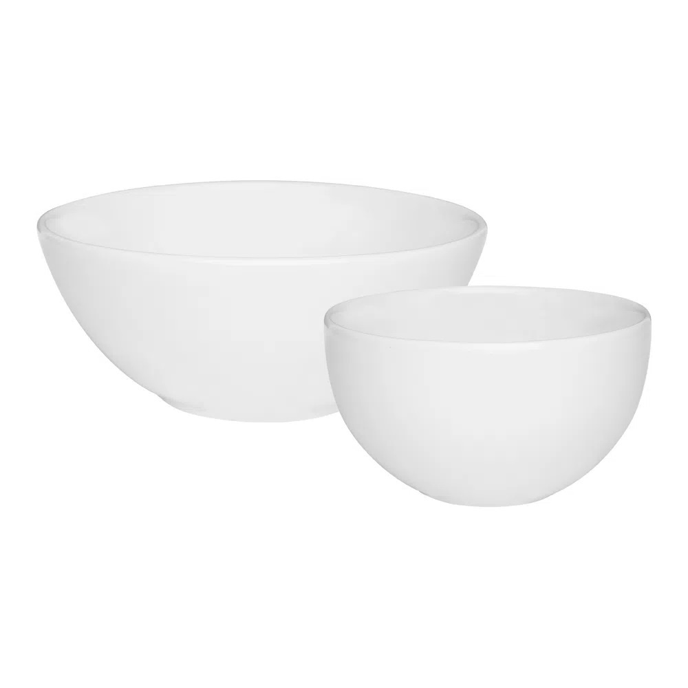 Conjunto Bowl White 2 Peças
